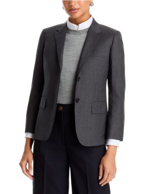 Wool Notch Lapel Classic Sport Coat