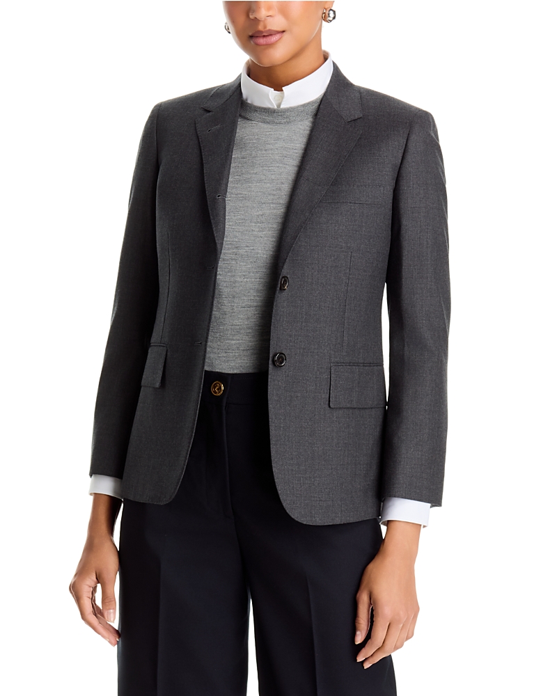 Thom Browne Wool Notch Lapel Classic Sport Coat