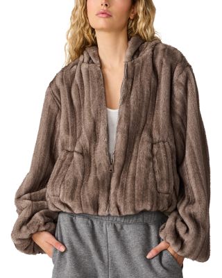 Mavis Zip Front Hooded Jacket