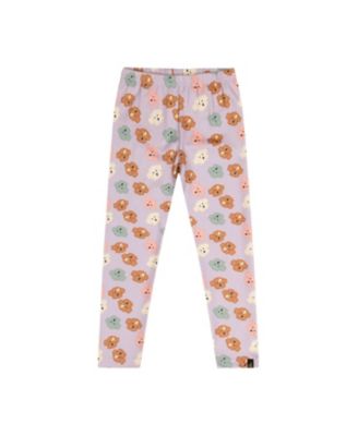 Girls' Organic Cotton Elastic Waist Leggings - Little Kid