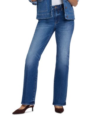 Brooklyn High Rise Bootcut Jeans in Anthurium