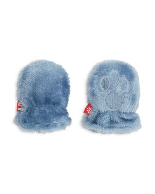 Boys' Minky Bear Fleece Mittens - Baby