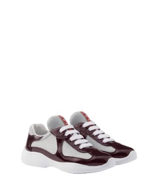 Prada Women's America's Cup Biker Fabric Sneakers