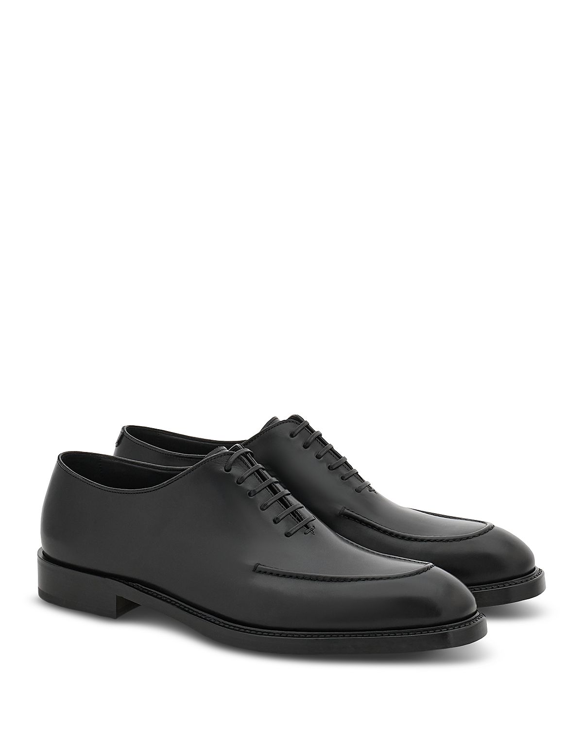 Ferragamo Men's Lace Up Leather Oxfords