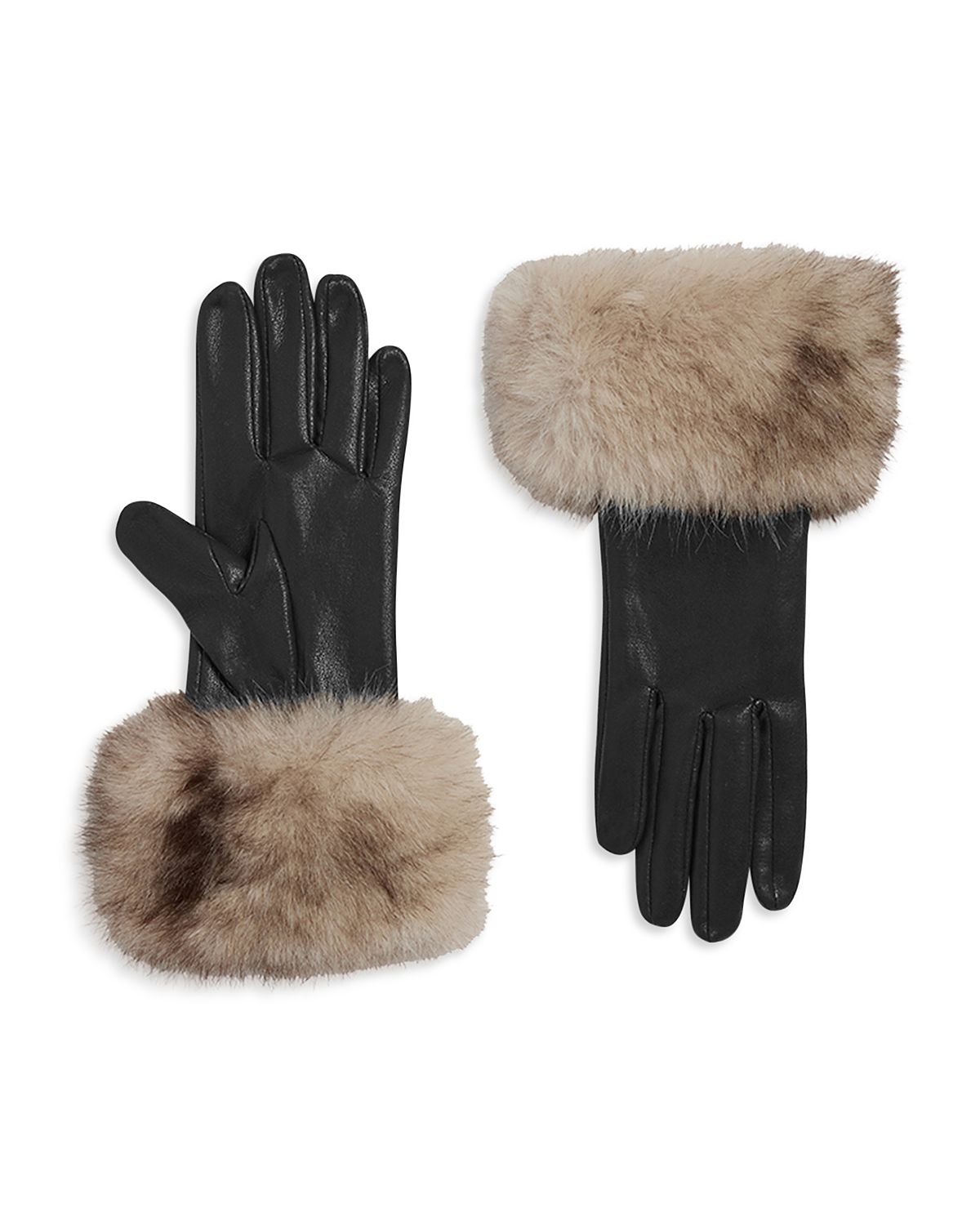 Apparis Betty Faux Fur Cuff Gloves