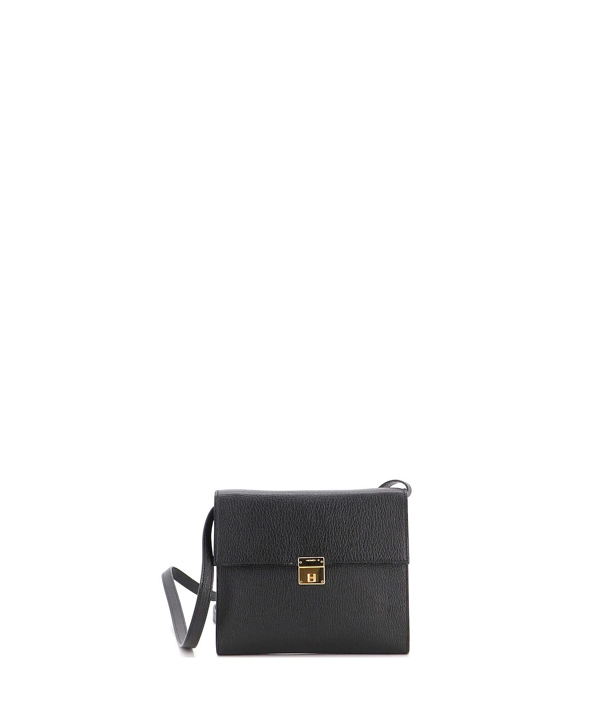 Pre-Owned HERMES 16 Clic Wallet on Strap Chevre Mysore