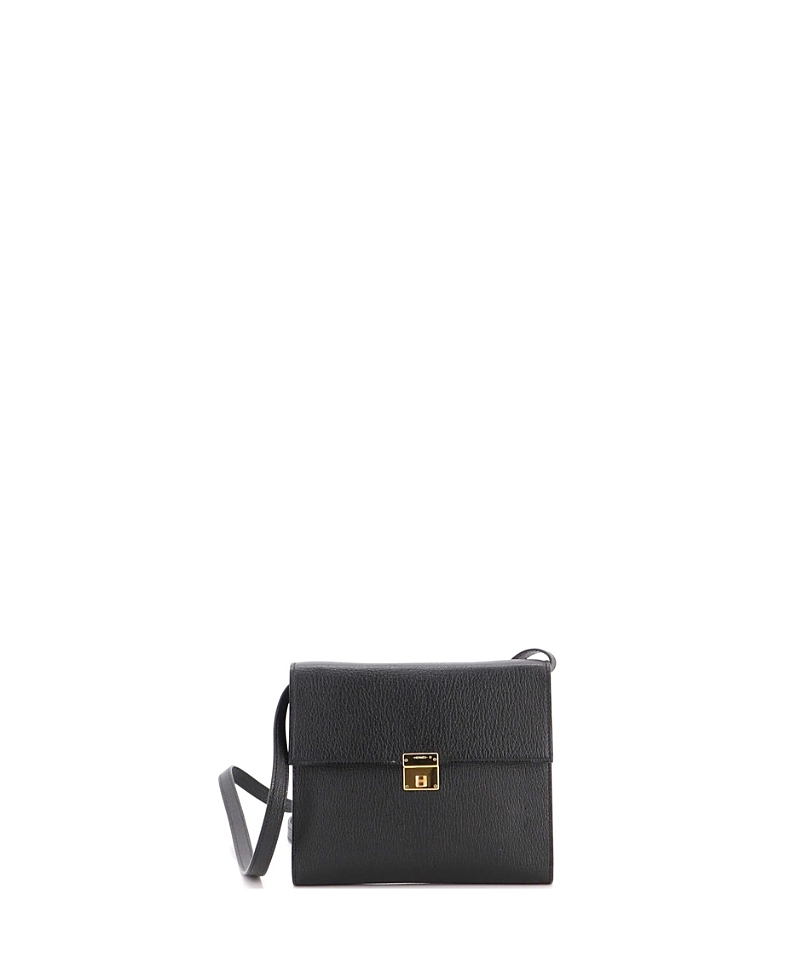 Pre-Owned HERMES 16 Clic Wallet on Strap Chevre Mysore