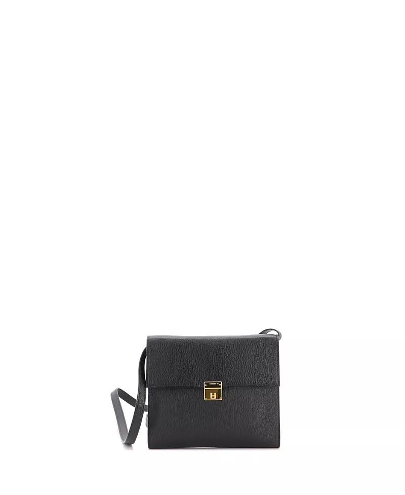 Pre-Owned HERMES 16 Clic Wallet on Strap Chevre Mysore