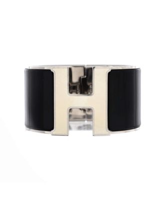 Extra Wide Clic H Bracelet Enamel