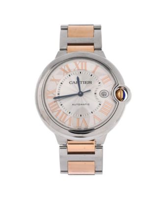  Ballon Bleu de Cartier Automatic Watch in Stainless Steel and Rose Gold 42mm
