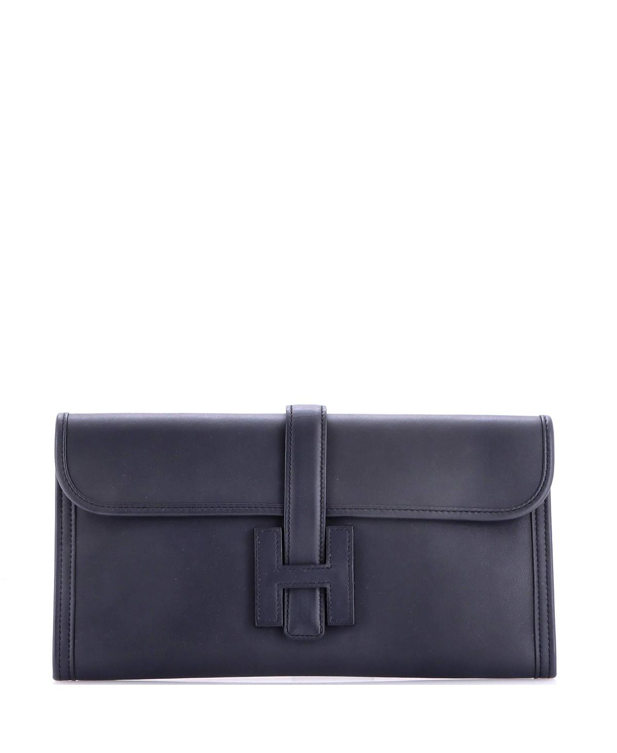 Pre-Owned HERMES 29 Jige Elan Clutch Swift