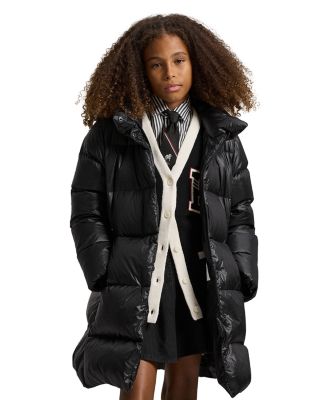 Girls' Down Hooded Long Jacket - Big Kid, Little Kid