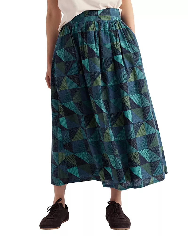 Seasalt Cornwall Mevagissey Midi Skirt