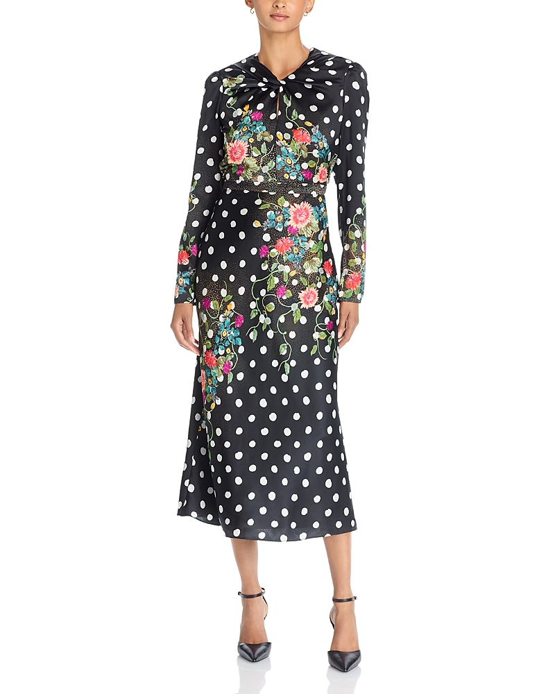 Saloni Claudia Midi Dress