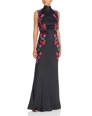 Fleur High Neck Sleeveless Gown