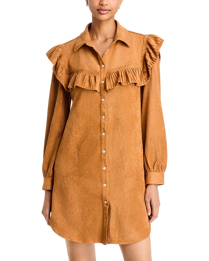 Area Stars Parker Ruffled Button Front Dress