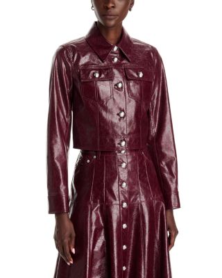 Lexie Tumbled Faux Leather Jacket