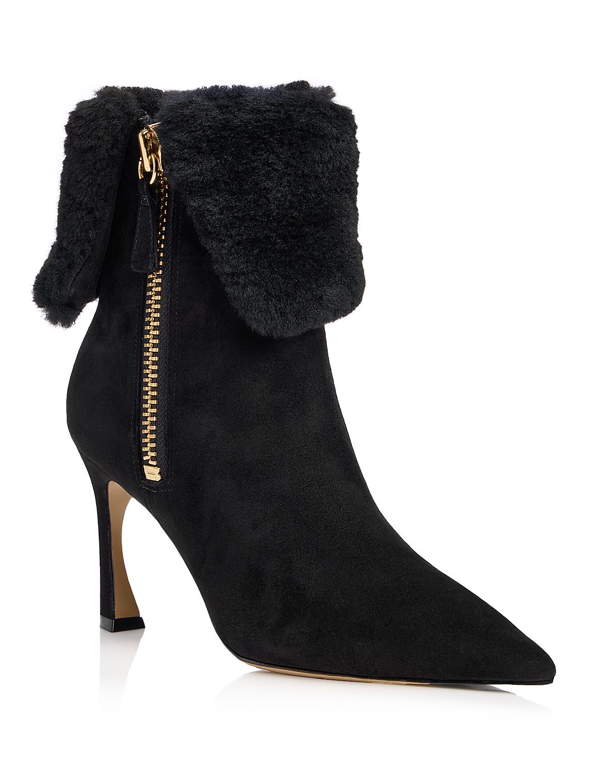 Alexandre Birman Women's Mirabella Shearling Collar Boots