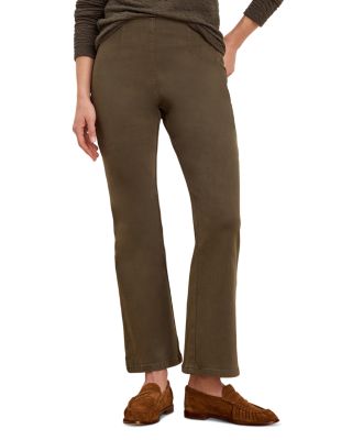 Berkeley High Rise Bootcut Jeans in Kelp