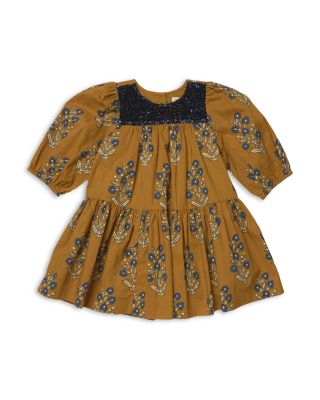 Girls' Fiona Printed Cotton Dress - Little Kid