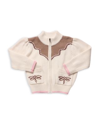 Girls' Western Zip Sweater - Little Kid 