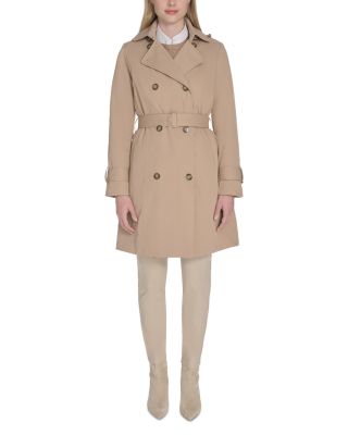 Cole Haan Double Breasted Trench Coat