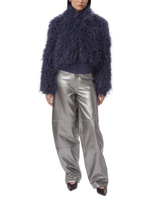 Ginette Mongolian Faux Fur Jacket