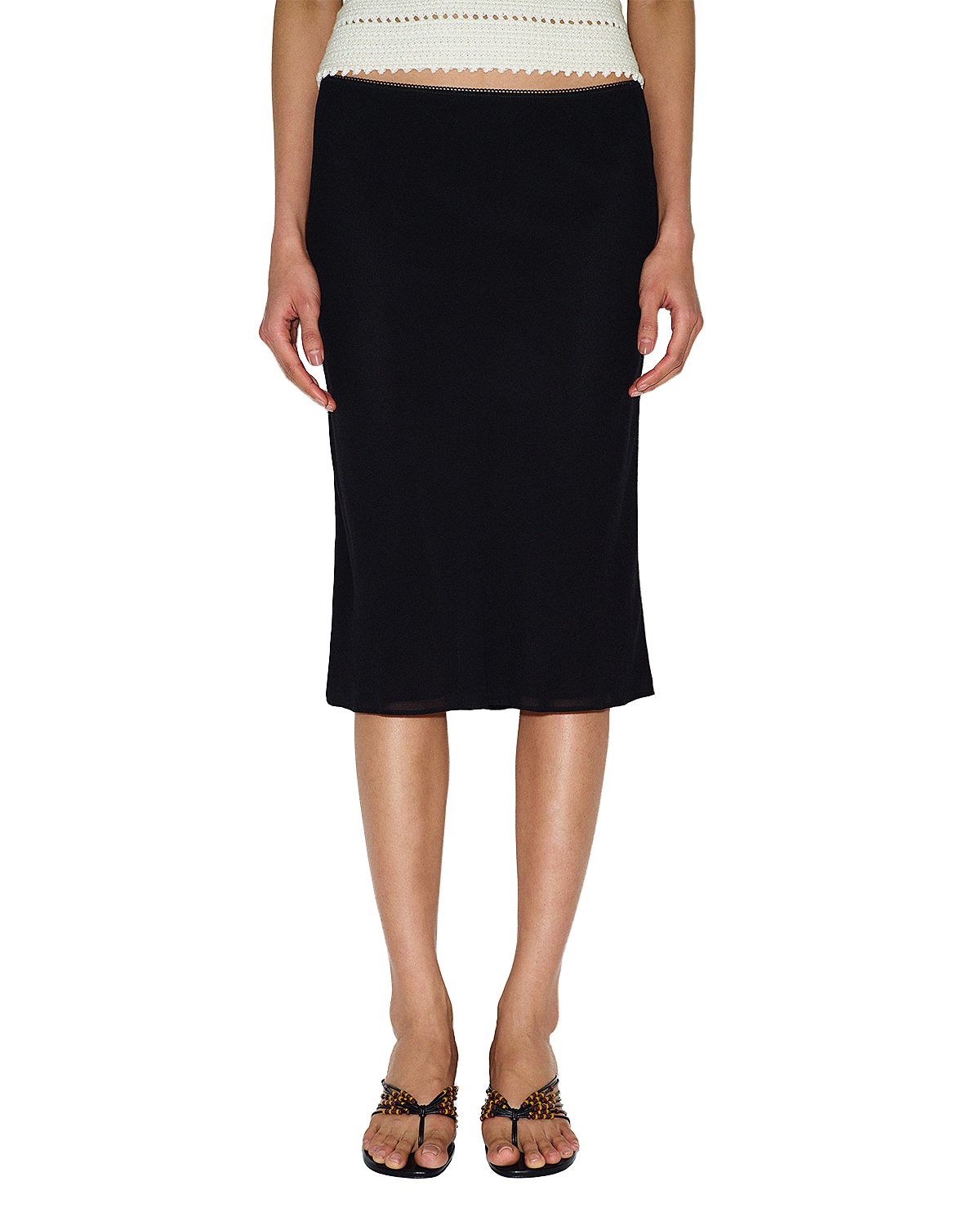 Reformation Layla Knee Length Skirt