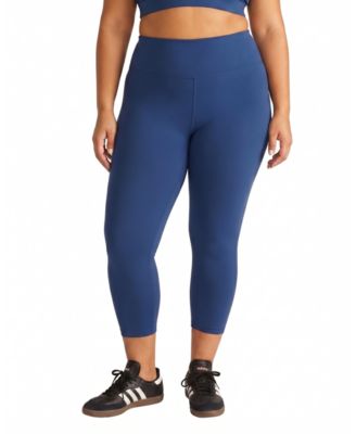  Women's Plus Next-to-Naked Cropped Legging