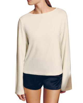 Eternity Boat Neck Knit Top