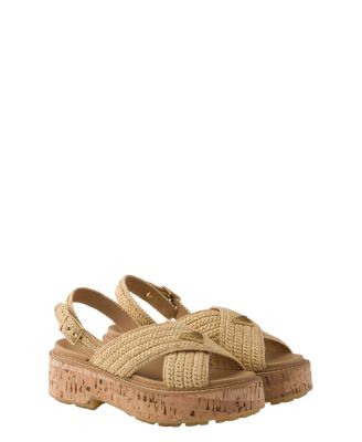  Women's Crochet Platform Sandals