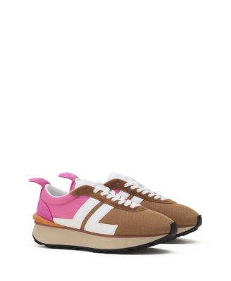 Women's Bumpr Sneakers in Nylon And Mesh