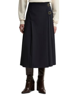 Delilah Pleated Midi Skirt
