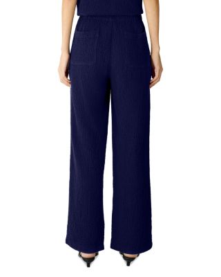 Cotton Stretch Drawstring Straight Leg Pants - thumbnail 7