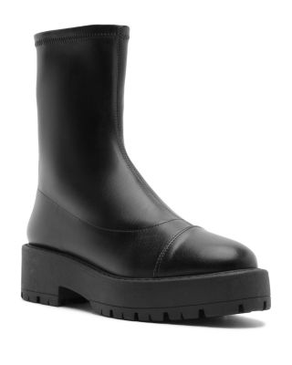 Women's Rita Faux Leather Platform Ankle Boots