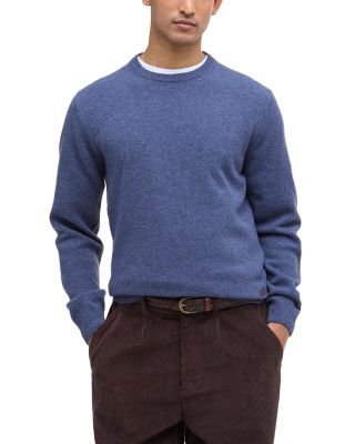 Essential Patch Wool Crewneck Sweater