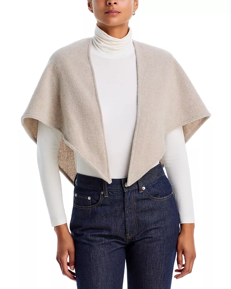 rag & bone Kristie Reversible Wool Shawl