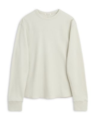 Wool Waffle Knit Crewneck Shirt