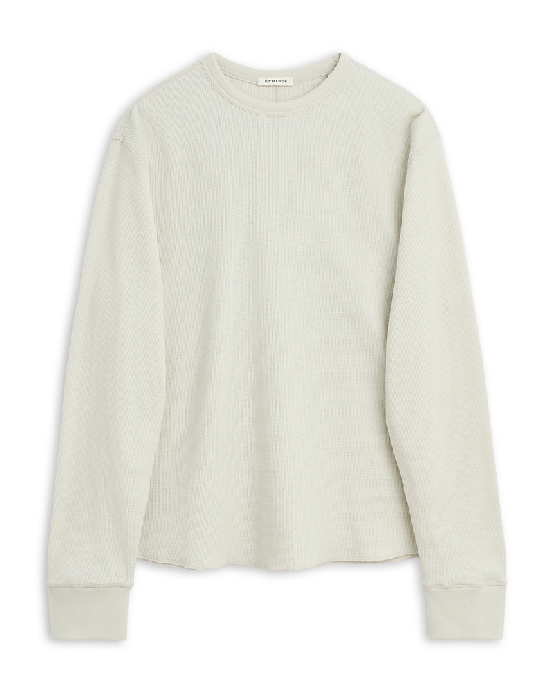 Sunflower Wool Waffle Knit Crewneck Shirt