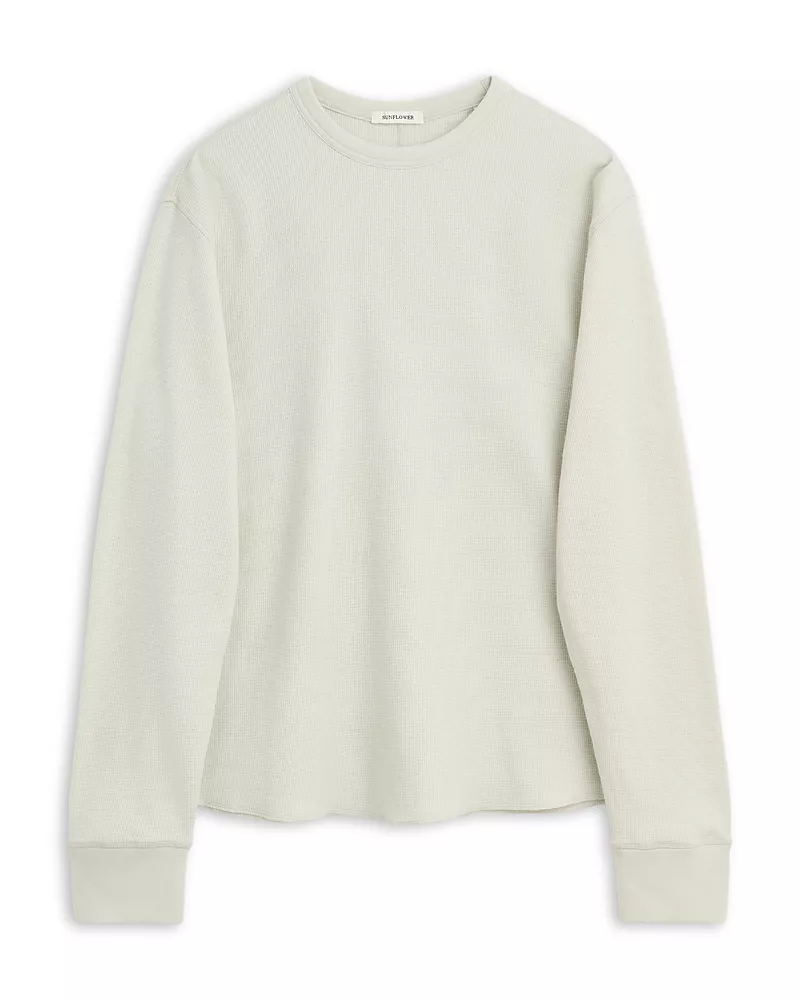 Sunflower Wool Waffle Knit Crewneck Shirt