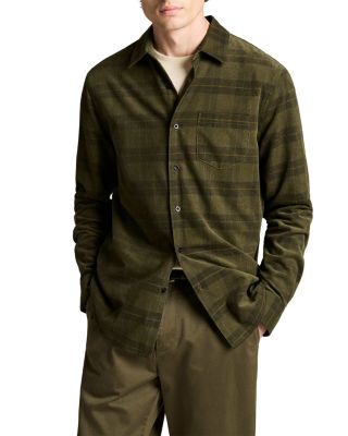 Hamilton Cotton Corduroy Plaid Shirt
