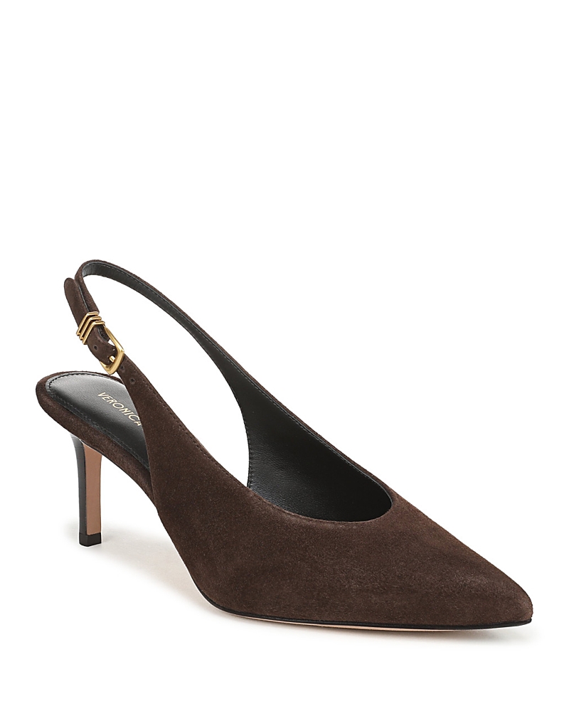 Veronica Beard Women's Luciana Suede Slingback Pumps