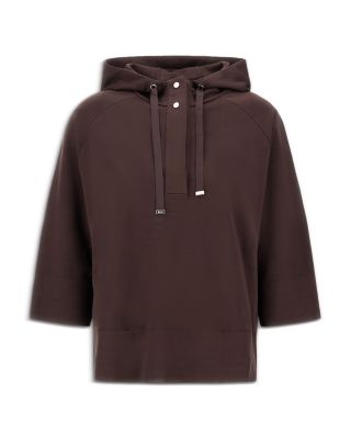 Herno Short Sleeve Cotton Hoodie