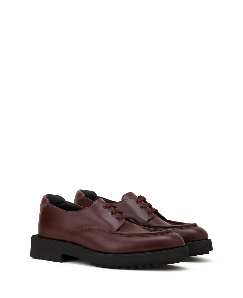 Lanvin Derby Shoes In Soft Leather
