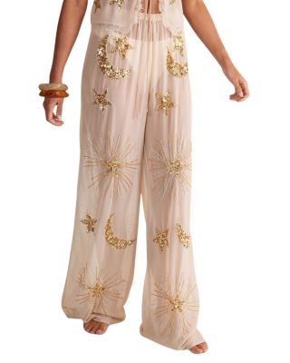  Moon & Star Wide Leg Beach Trouser