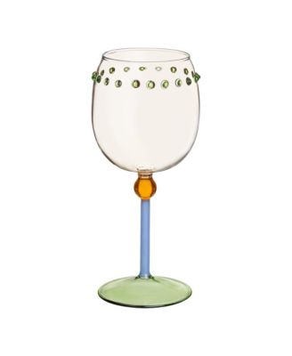  Henan Borosilicate Glass Wine Glass, 15 Oz.