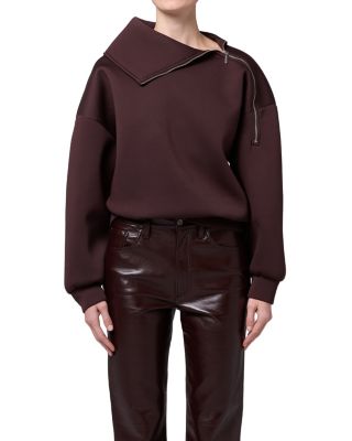 The Coyle Zip Shoulder Neoprene Sweatshirt 
