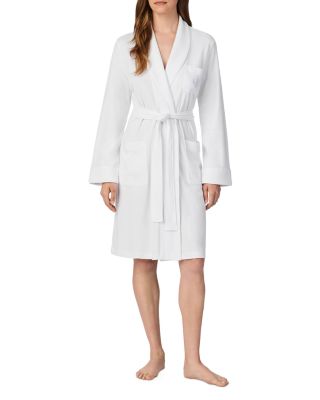 Quilted Collar & Cuffs Short Robe