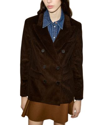 Opunzia Cotton Blend Corduroy Blazer