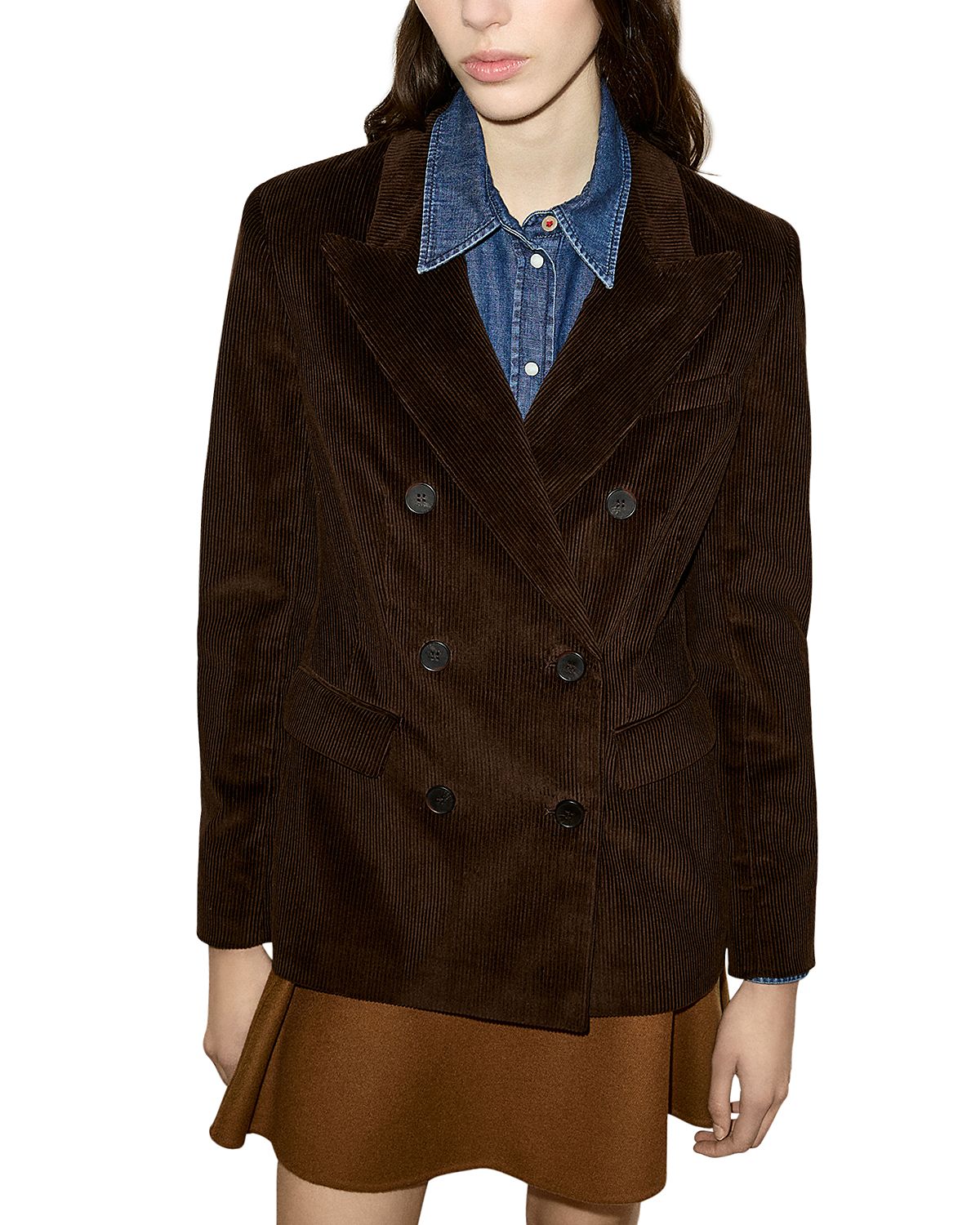 Max & Co. Opunzia Cotton Blend Corduroy Blazer